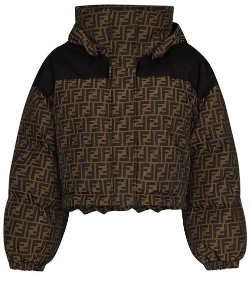 FF-motif padded jacket-Fendi
